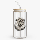 Банка с бамбуковой крышкой