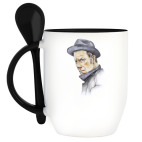 Кружка с ложкой