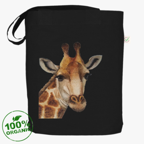 Сумка шоппер с принтом Жираф