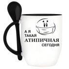 Кружка с ложкой