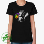 Женская футболка органик