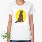 Женская футболка органик