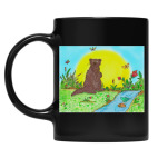 Кружка цветная UV-DTF