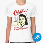 Женская спортивная футболка