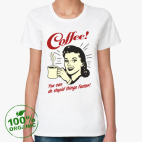 Женская футболка органик