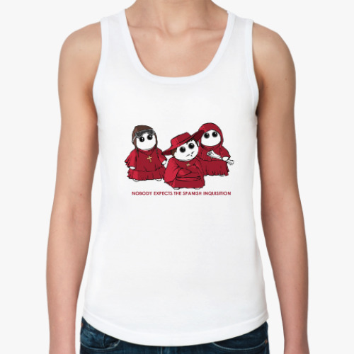 Женская майка с принтом Monty Python ( Монти Пайтон )