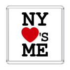 Магнит 6.5 x 6.5 см NY Loves Me