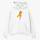 Толстовка худи оверсайз