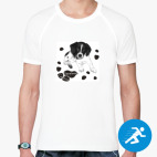 Мужская спортивная футболка