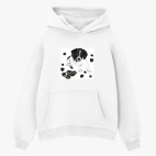 Толстовка худи оверсайз