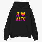 Толстовка худи оверсайз