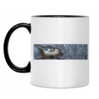 Кружка двухцветная