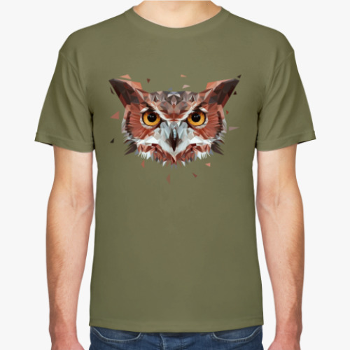 Футболка с принтом Сова