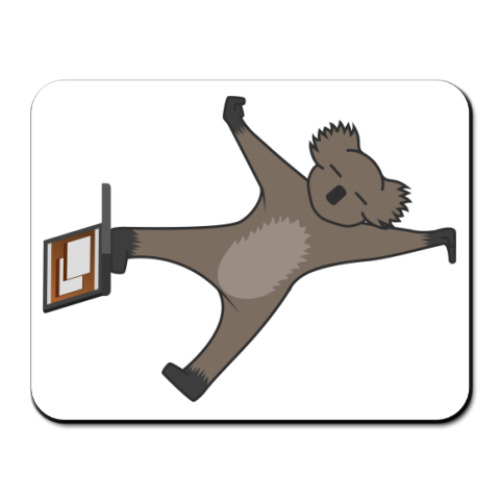 Коврик для мыши с принтом  Karmic Koala
