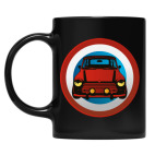 Кружка цветная UV-DTF