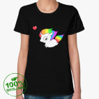 Женская футболка органик