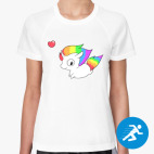 Женская спортивная футболка