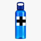 Прозрачная спортивная бутылка