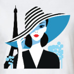 Француженка, фэшн иллюстрация