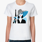 Француженка, фэшн иллюстрация