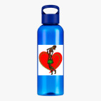 Прозрачная спортивная бутылка