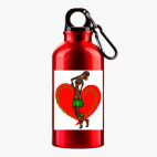 Металлическая бутылка 400 мл UV-DTF