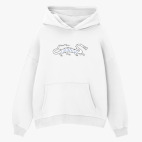 Толстовка худи оверсайз