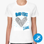 Женская спортивная футболка