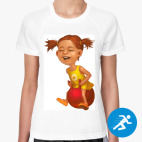 Женская спортивная футболка