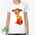 Женская футболка органик