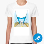 Женская спортивная футболка