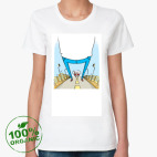 Женская футболка органик