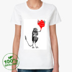 Женская футболка органик