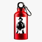 Металлическая бутылка 400 мл UV-DTF