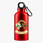 Металлическая бутылка 400 мл UV-DTF