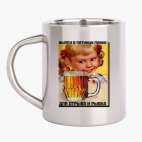 Кружка металлическая