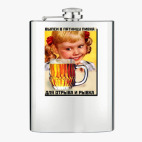 Фляжка стальная