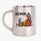 Кружка металлическая