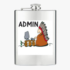 Фляжка стальная