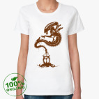 Женская футболка органик