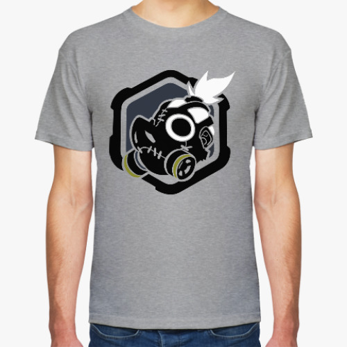 Футболка с принтом Overwatch Roadhog (Турбосвин)