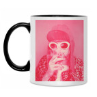 Кружка двухцветная