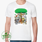 Мужская футболка органик