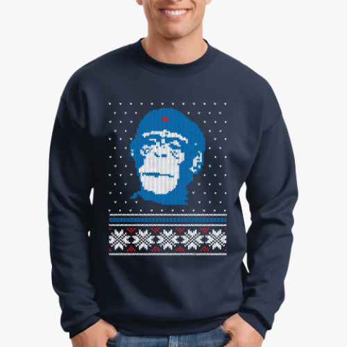 Свитшот с принтом Che Guevara- monkey