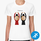 Женская спортивная футболка