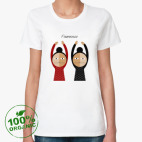 Женская футболка органик