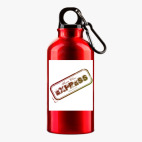 Металлическая бутылка 400 мл UV-DTF