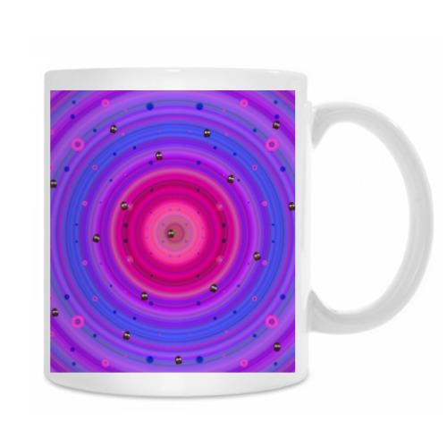 Кружка с принтом Фиолетово!