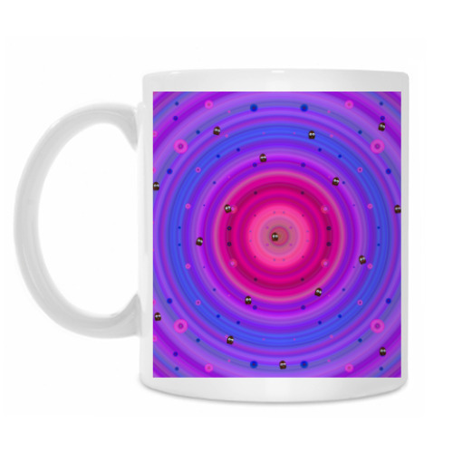 Кружка с принтом Фиолетово!