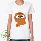 Женская футболка органик